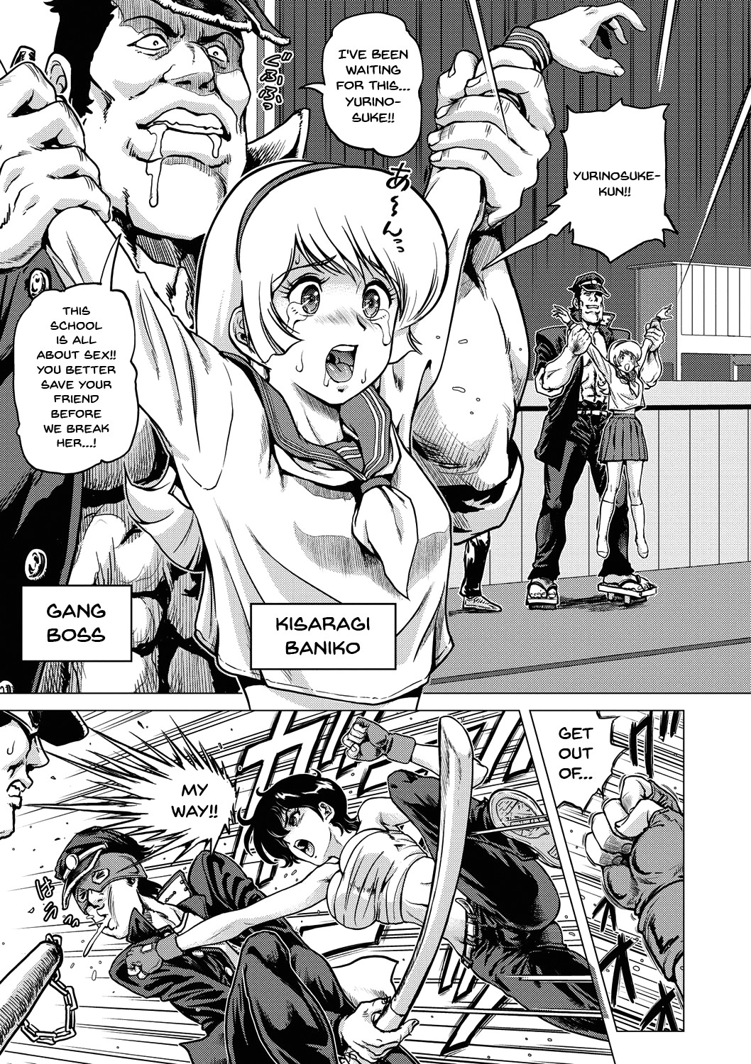 Hentai Manga Comic-Informal Heroine Gangbang Ch.1-7-Read-8